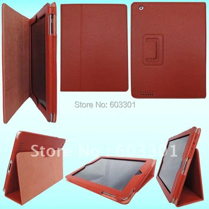 Чехол-подставка из искусственной кожи для iPad 4 ipad2 защитный чехол 3 ipad4
