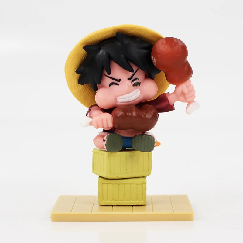 4 6 см 9 шт./лот Luffy Monkey Usopp Roronoa Zoro Franky Nami Brook Nico Robin Tony Chopper Sanji экшн Фигурки