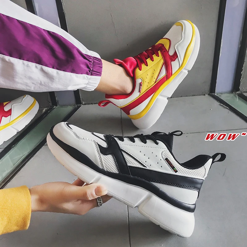 Официальные Оригинальные мужские кроссовки визуально увеличивающие рост для