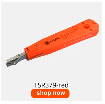TISRIC Krone сетевой Кабельный тестер RJ45 щипцы RJ11 Кабельный трекер телекоммуникационный телефонный провод инструмент Профессиональный сетевой комплект
