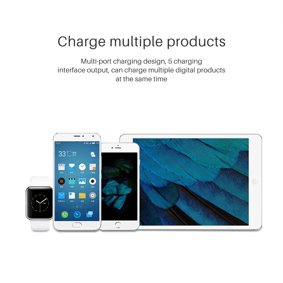Зарядное устройство quick charge 3,0 для iphone x 7 Xiaomi samsung s10 9 настенный адаптер Быстрая зарядка многопортовый USB зарядное устройство концентратор розетка питания