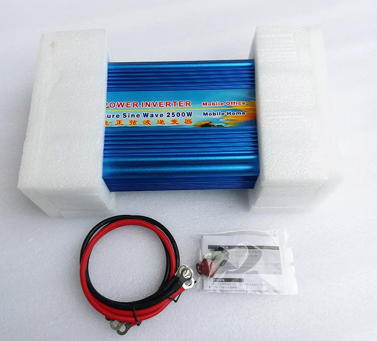 

DC-AC 2500W Pure Sine Wave Inverter 12V To 220V 50HZ Converter Electric Power Supply