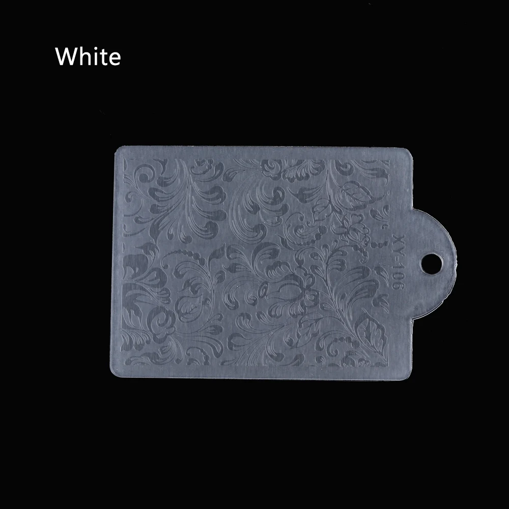 White Кисть для нейл-арта, губка, силиконовая двухголовая градиентная ручка, цветущий УФ-гель, щетка для чистки ногтей, щетка для чистки ногтей - Цвет: White