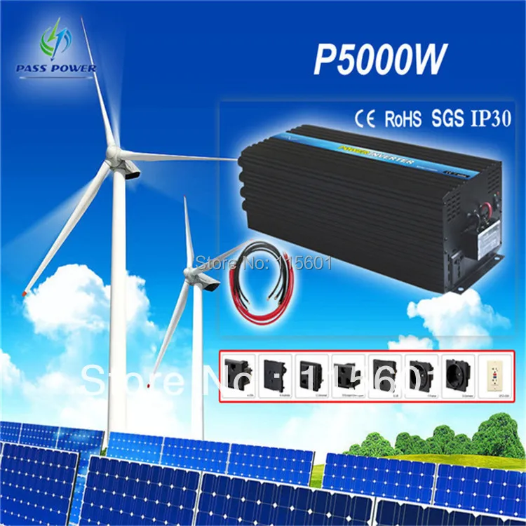 

5000W DC 12V TO AC 220V/230V/240V Pure Sine Wave solar Inverter ,CE & ROHS approved,