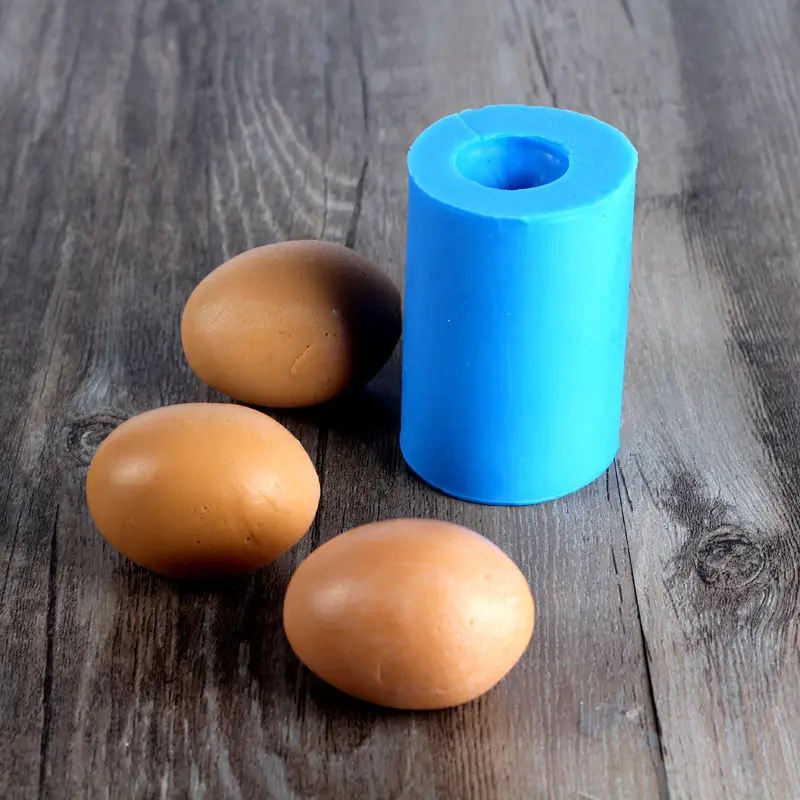 

Nicole Egg Shaped Custom Handmade Silicone Soap Candle Mold DIY Resin,Clay Craft
