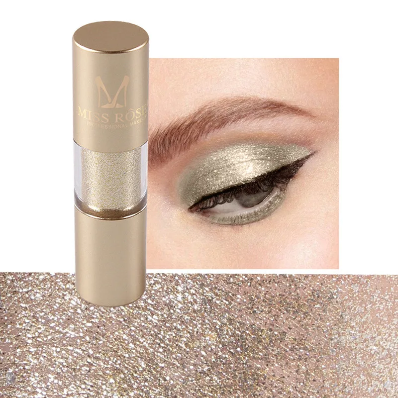 05 Мисс розы из металла блеск глаз Подводка для глаз вечерние Radiant Makeup бутылка моды жидкость Eyeline туалетов сияющий одного Цвет ручка - Цвет: 05