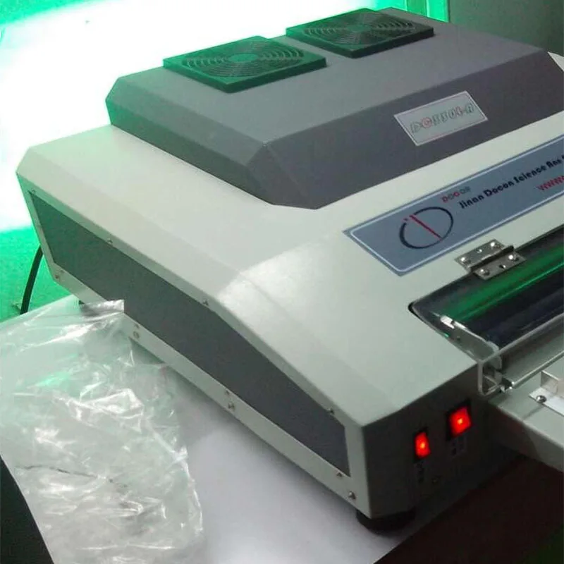 Машина для нанесения УФ лака 330 мм машина фотоламинации в графическом магазине 1
