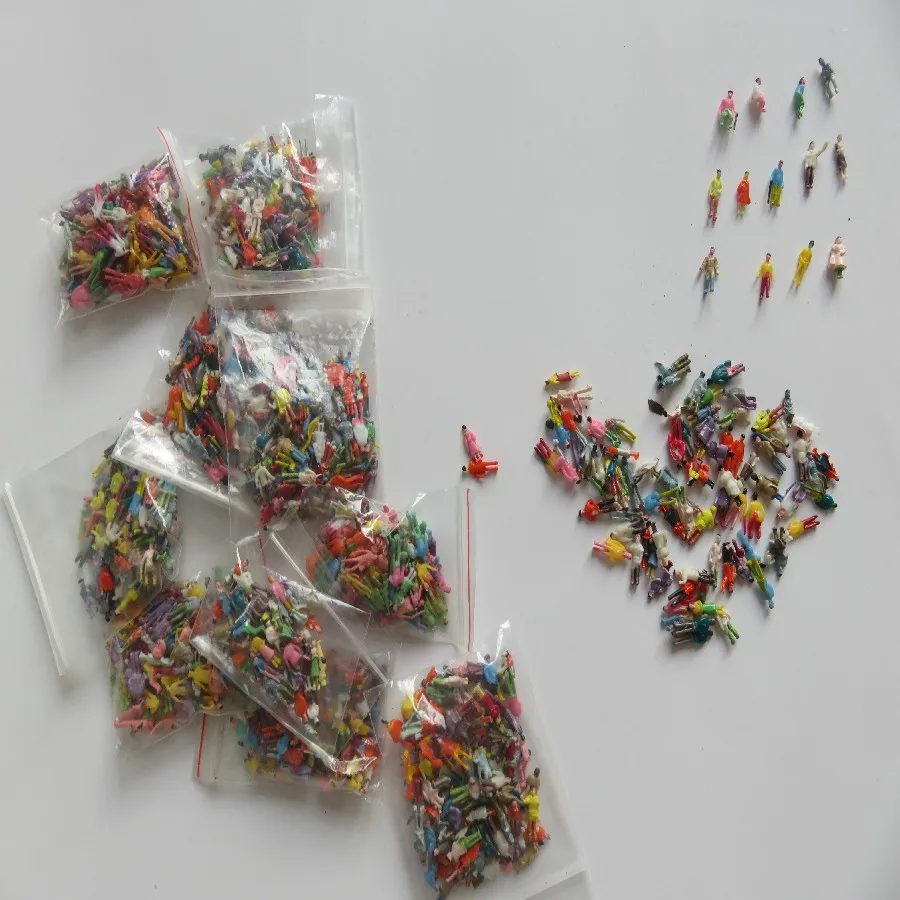 Масштаб 1/200 мини фигурки из АБС пластика куклы архитектурный стол с песком модель