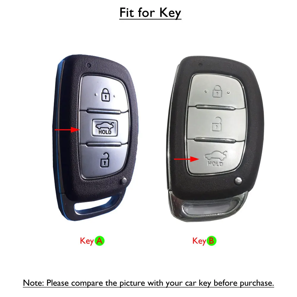 Чехол для ключей автомобиля из углеродного волокна для hyundai Tucson IX25 IX35 Creta Mistra Elantra Verna Smart Remote Fob Защитная крышка Держатель Брелок Сумка