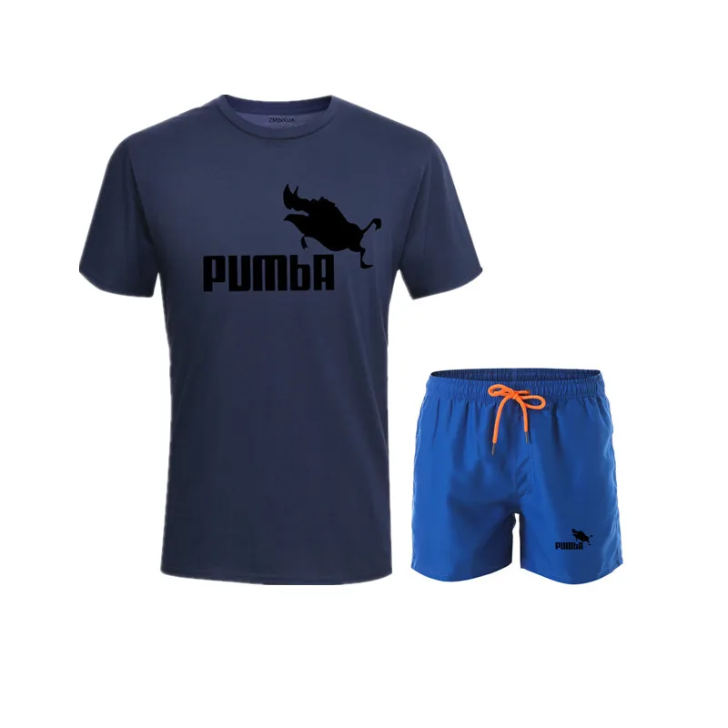 2019 Милый Забавный тройник футболки homme Pumba (Пумба) мужская с коротким рукавом