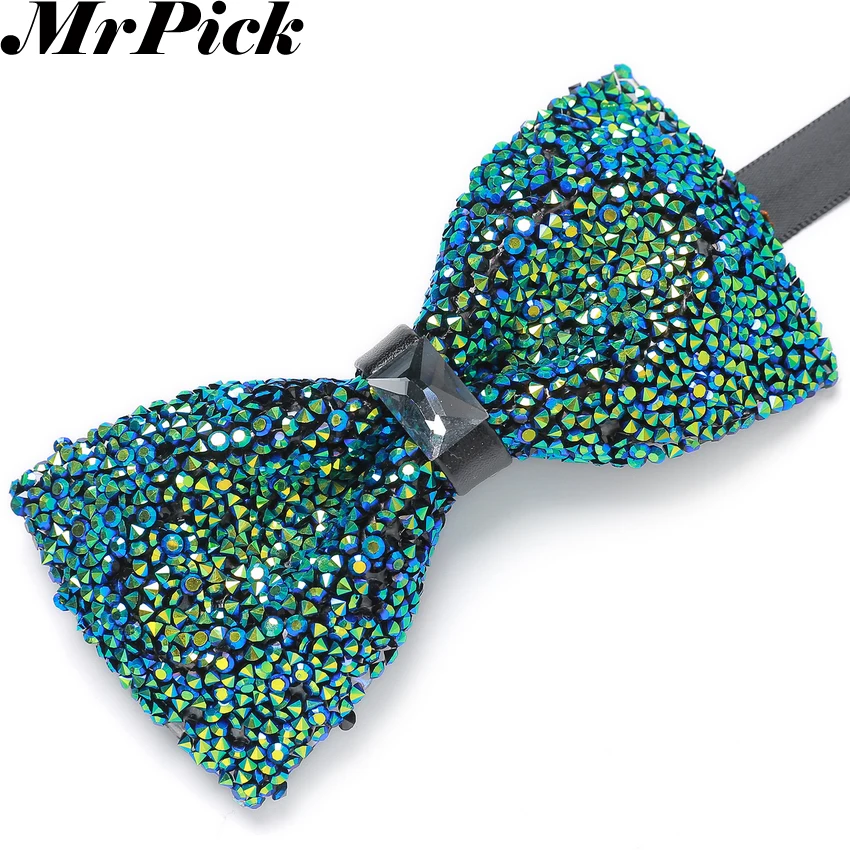 Галстуки бабочки со стразами 2016 новое поступление мужские Модные галстуки для