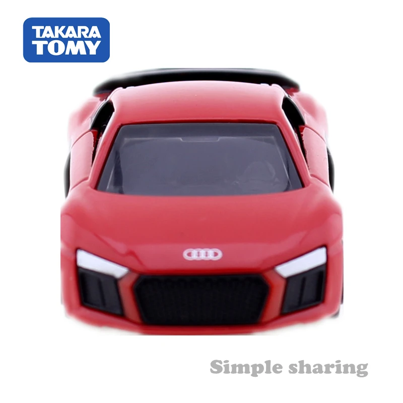 Takara Tomy TOMICA No.39 Audi R8 модель комплект 1:62 миниатюрный литья под давлением