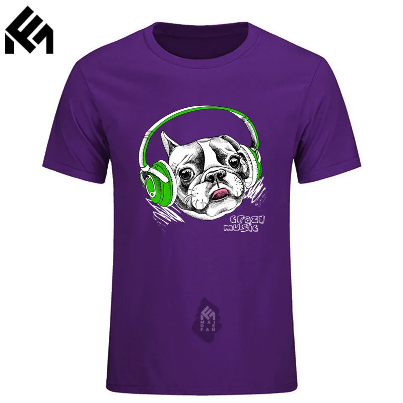 Мужская футболка Экран печать футболки Мужчины Изделие из хлопка с короткими