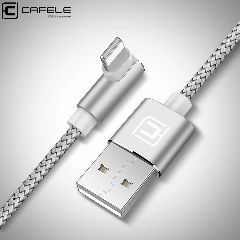 Игровой usb кабель Cafele 150 см для iPhone 11 X Xr Xs Max 8 7 6s Plus зарядный и игровой