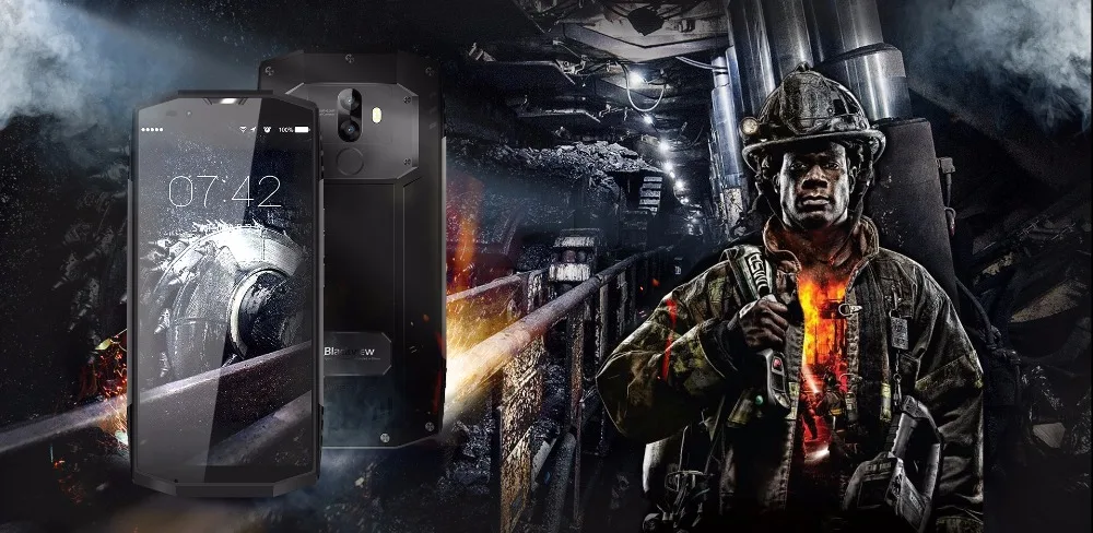 Blackview BV9000 5," полноэкранный IP68 водонепроницаемый сотовый телефон 4 Гб ОЗУ 64 Гб ПЗУ MTK6757CD Восьмиядерный телефон Android 7,1 смартфон