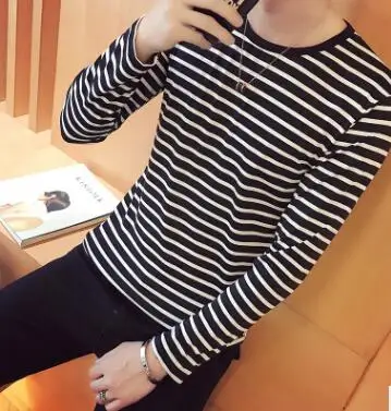 CPI Новая мода Повседневная Фитнес тонкая мужская футболка с длинными рукавами 2019