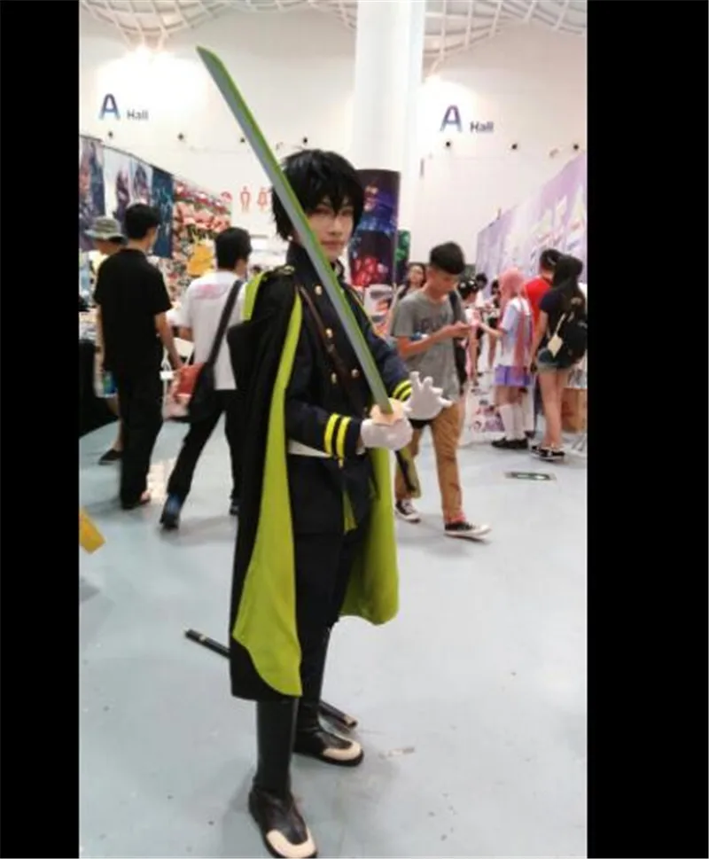 Серафим дель финал Yuichiro Hyakuya Owari no Seraph Косплей botas zapatos por encargo A481 | Тематическая
