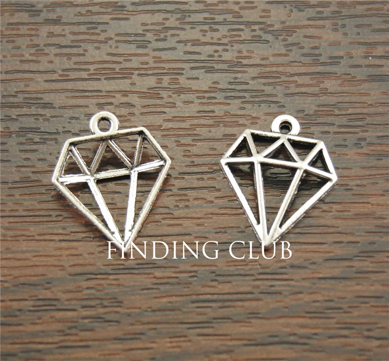 50 шт. металлические подвески для ювелирных изделий 11 х19 мм|charm pendant|metal jewelry findingscharm