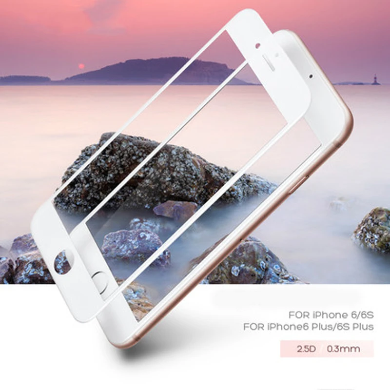 Wangcangli 3D изогнутое углеродное волокно мягкий край закаленное стекло для iPhone X 8 7 6 6s