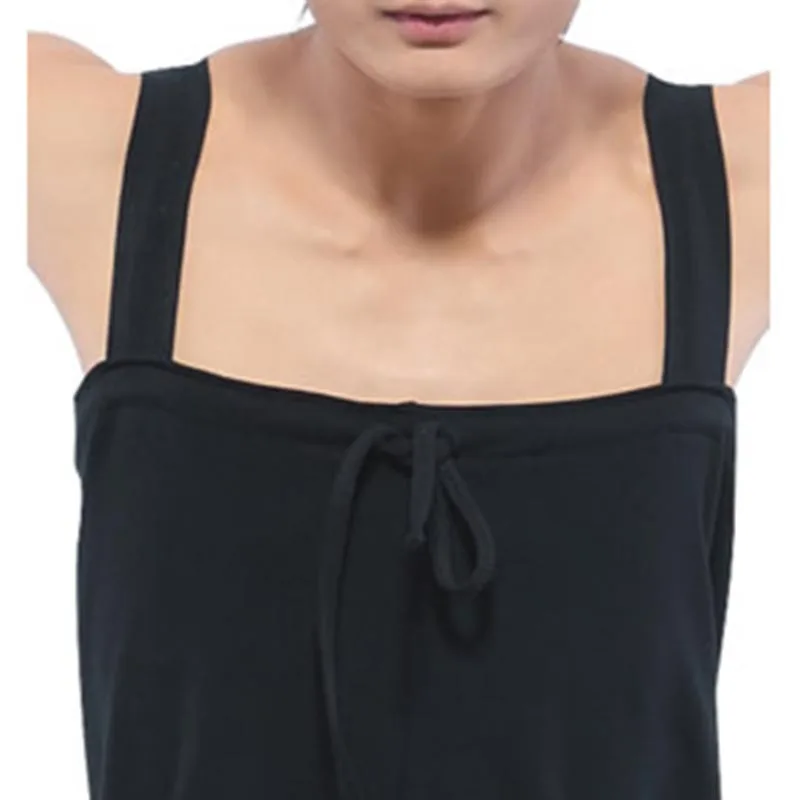 Мужские хлопковые танцевальные тренировочные комбинезоны для мальчиков черные