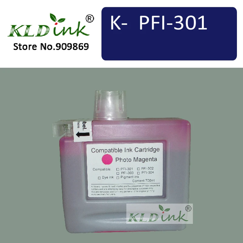 

KLDINK - PFI-301PM Photo Magenta Ink Cartridge ( PFI301 1491B001 Ink)