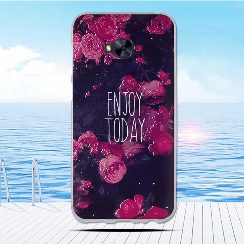 Soft TPU Cases for Asus ZenFone 4 Selfie Pro ZD552KL 5.5&quot Case Painted Silicone Phone Back Protective | Мобильные телефоны и
