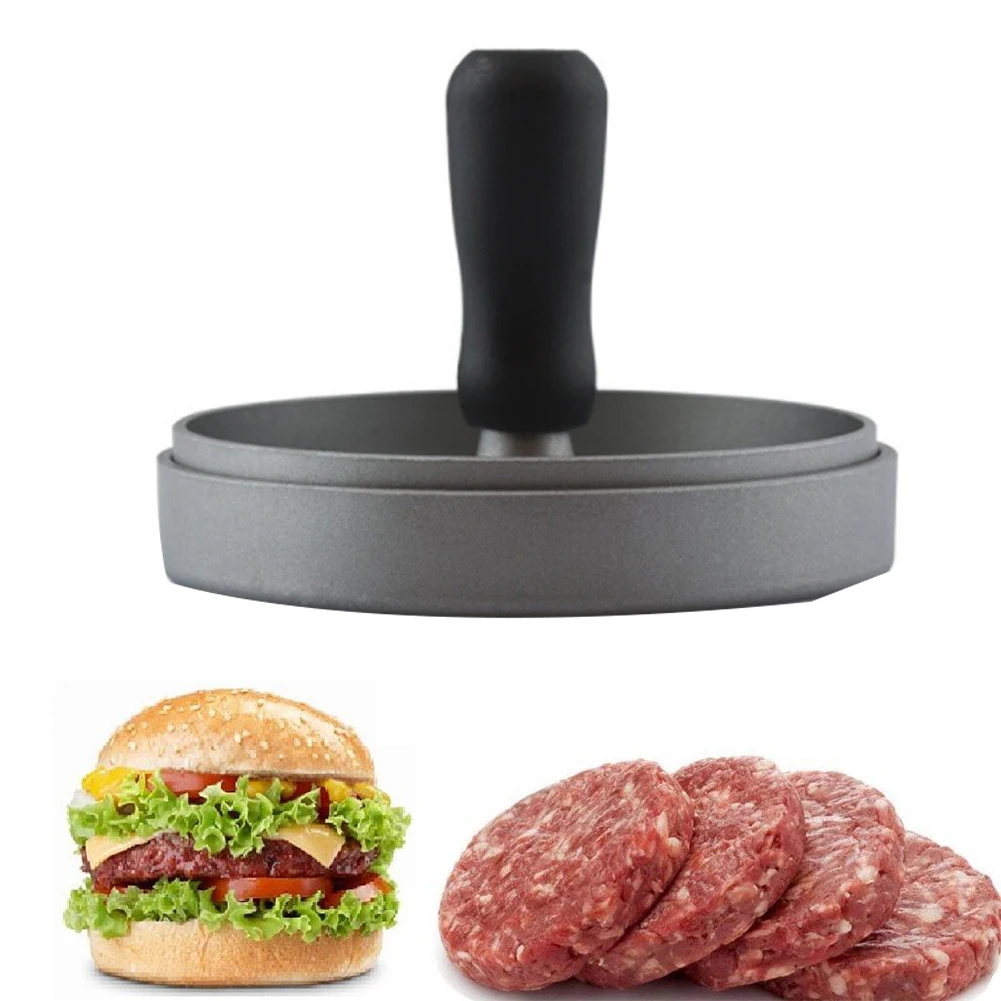 1 Набор пресс для гамбургеров круглой формы из алюминиевого сплава 11 7*9 см|Пресс