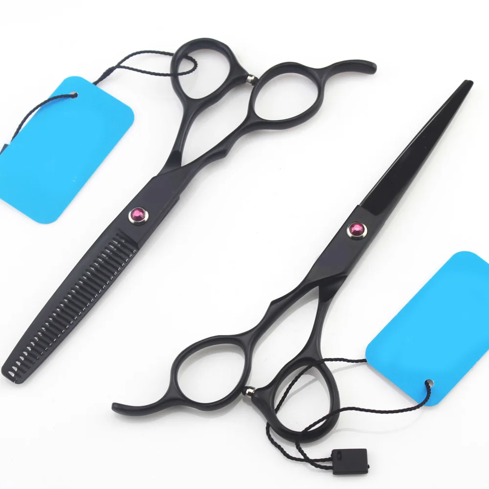 Горячие 5 6 0 левосторонние ножницы для волос Профессиональные Парикмахерские