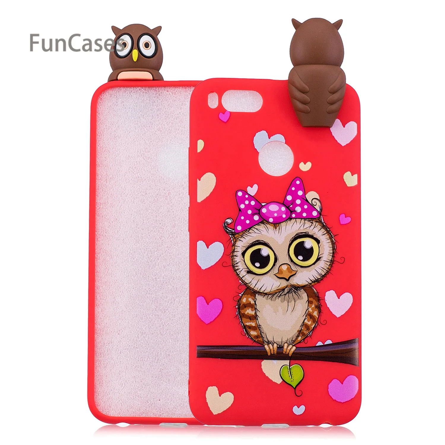 Прекрасный чехол для телефона с облаками СПС Capinha Xiao mi 5X Мягкая задняя крышка из