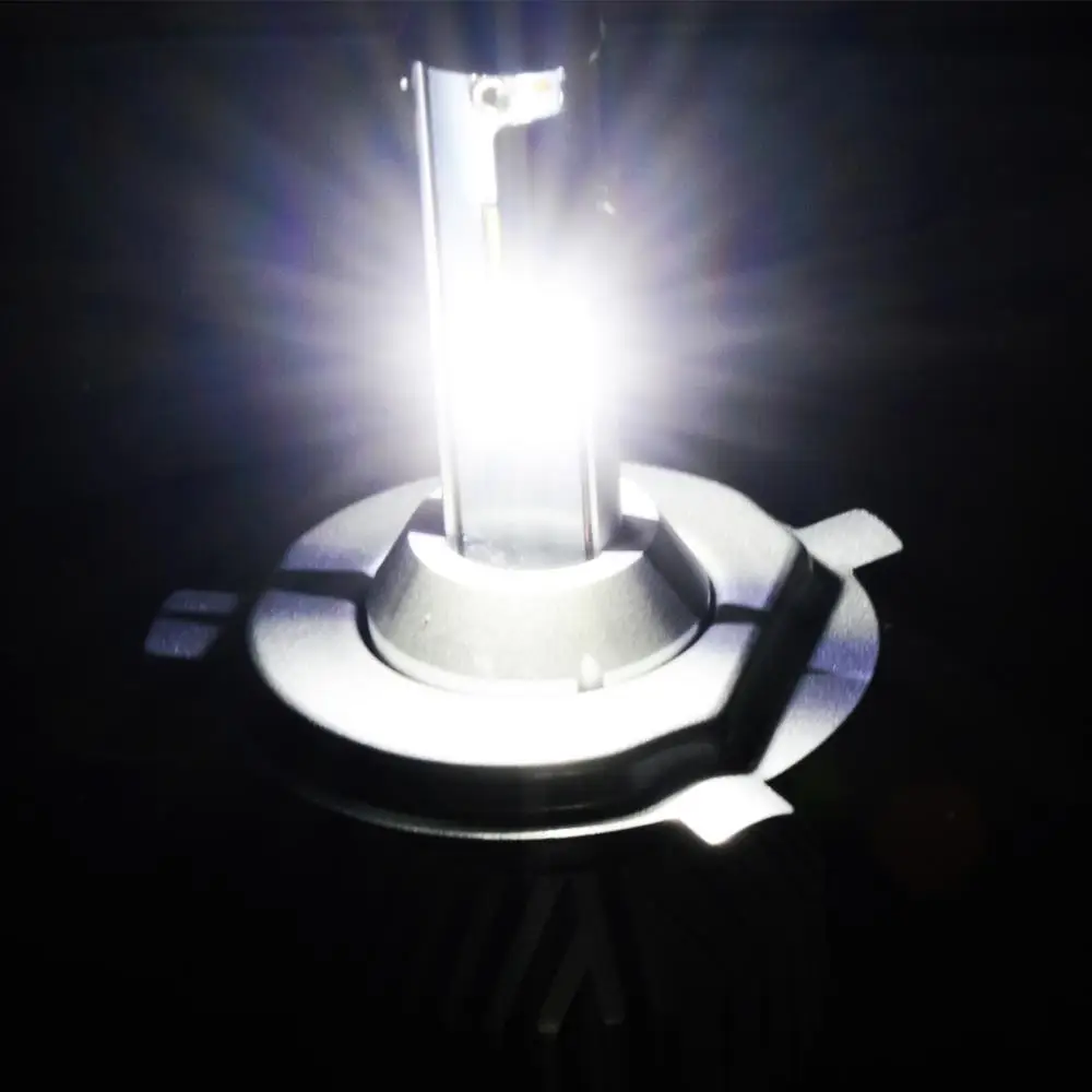 2 шт. 15200LM Led H4 автомобильные головные фары лампы SMD 144 W H1 супер светодиод Turbo H7 H8 H9 H11