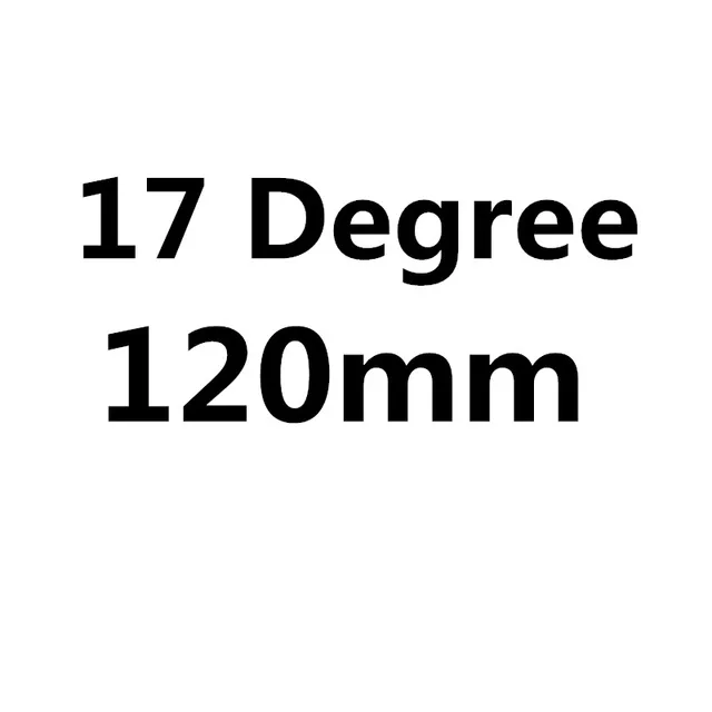17 Degree 120mm Карбоновый держатель вынос руля 31,8 мм RXL SL труба из углеродистого волокна 3K Матовая дорожный велосипед стволовых 6/17 угол 70/80/90/100/110/120/130 велосипедный вынос руля - Цвет: 17 Degree 120mm