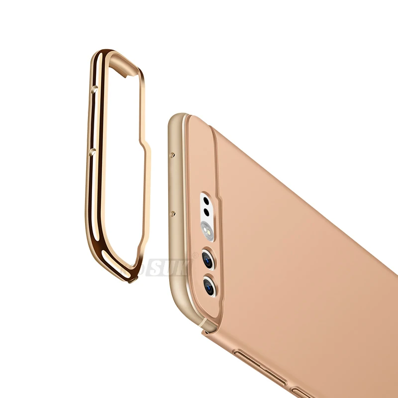 Asus ZenFone 4 Pro ZS551KL чехол Роскошный 3 в 1 Жесткий Чехол для задней панели ПК