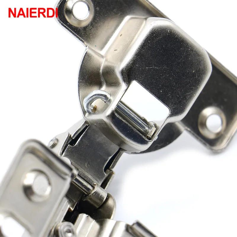 10 шт NED Self Elasti половина оверлейный шарнир шкаф кухонная дверь шкафа 35 мм чашки