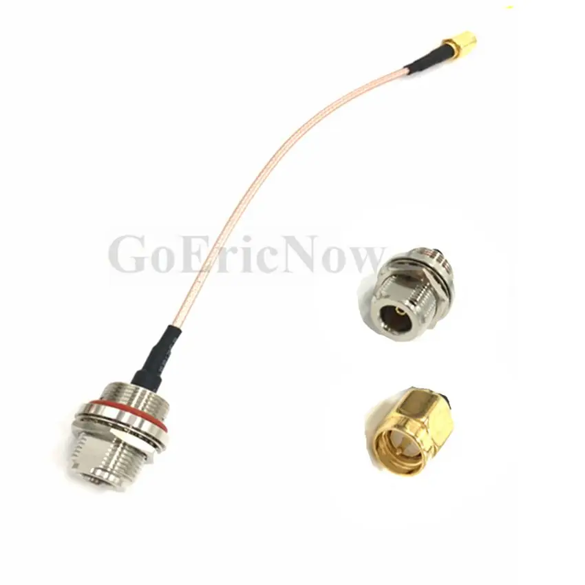 4 шт. RF коаксиальный 50 Ом SMA штекер к M16 N разъем соединительного кабеля RG316 (10 см 15 20