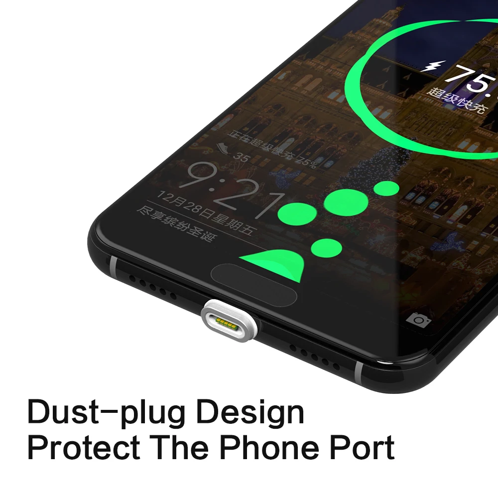 SIKAI 5A супер зарядка Магнитная зарядная док-станция USB кабель для huawei mate 20 Pro магнит Быстрая зарядка Подставка для huawei honor 10