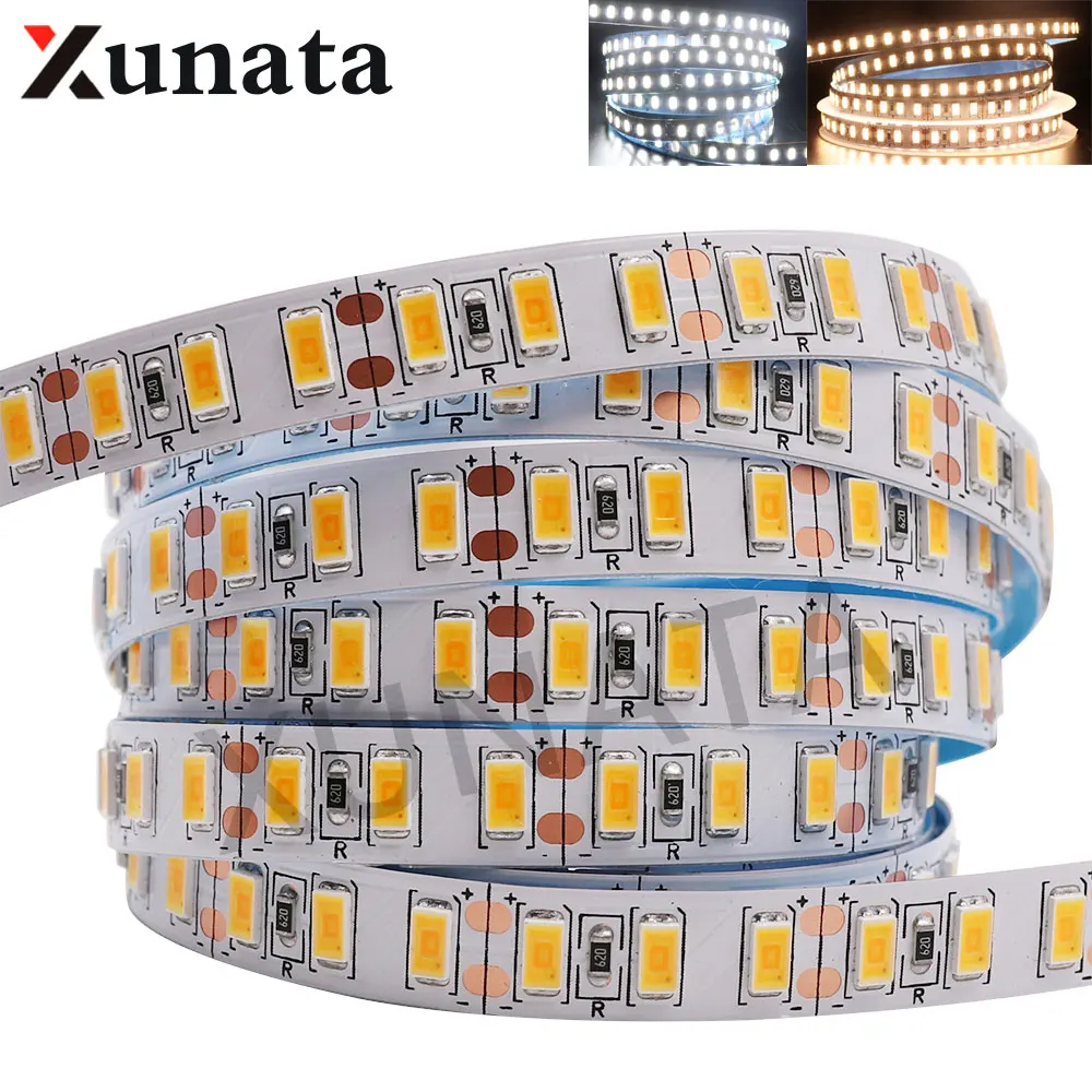 

DC12V LED Strip Light 5630 5730 LED Tape 120leds/m Flexible Non-Waterproof Ribbon Diode Tape 1m 2m 5m led decoration lights