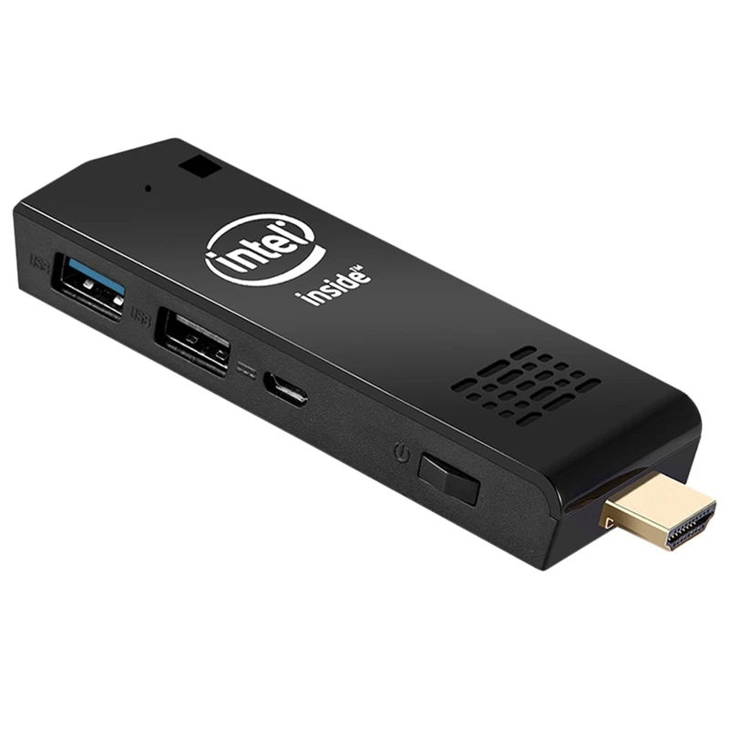 Мини ПК компьютер Поддержка Windows 10 с Inel Z8350 четырехъядерный процессор Tv Stick Micro Pc 2 4G