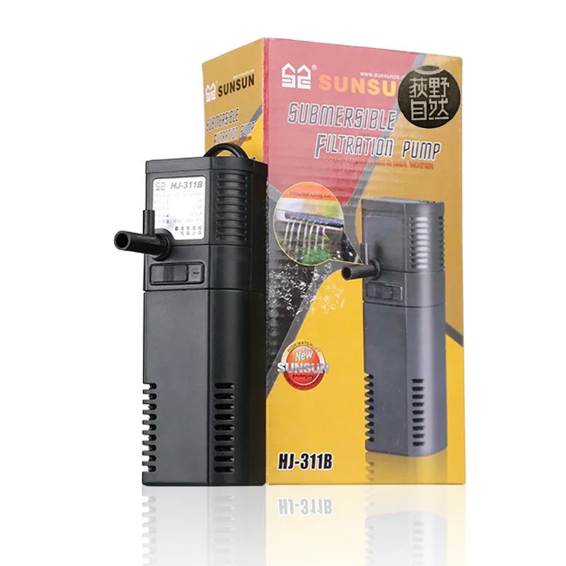 110 В 220 SUNSUN mini нано строительный внутренний Магнитный кислородный насос емкость