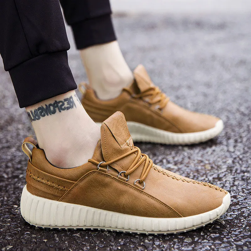 BACKCAMEL 2018 Fashion Men's Casual Shoes Spring Autumn Soft Coconut Breathable Lightweight Lace Up Size39-44 High Quality | Обувь