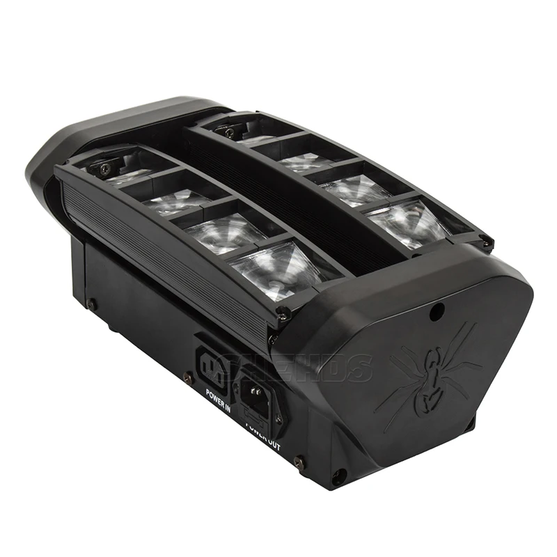 Светодиодный мини-луч Spider 8x10 Вт RGBW с движущейся головкой, освещение хорошего качества для вечерние, свадебные, ночные клубы, сценические огни, Dj Disco Spider