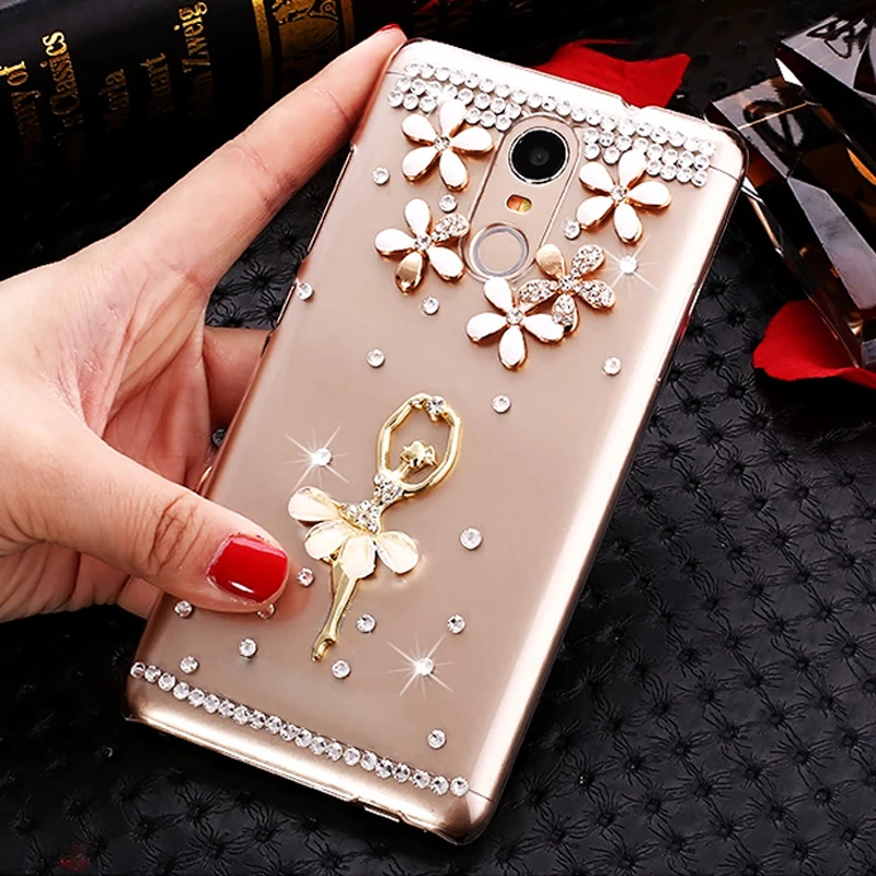 5 стилей Черный Розовый Белый балетный Прозрачный жесткий пластиковый чехол для