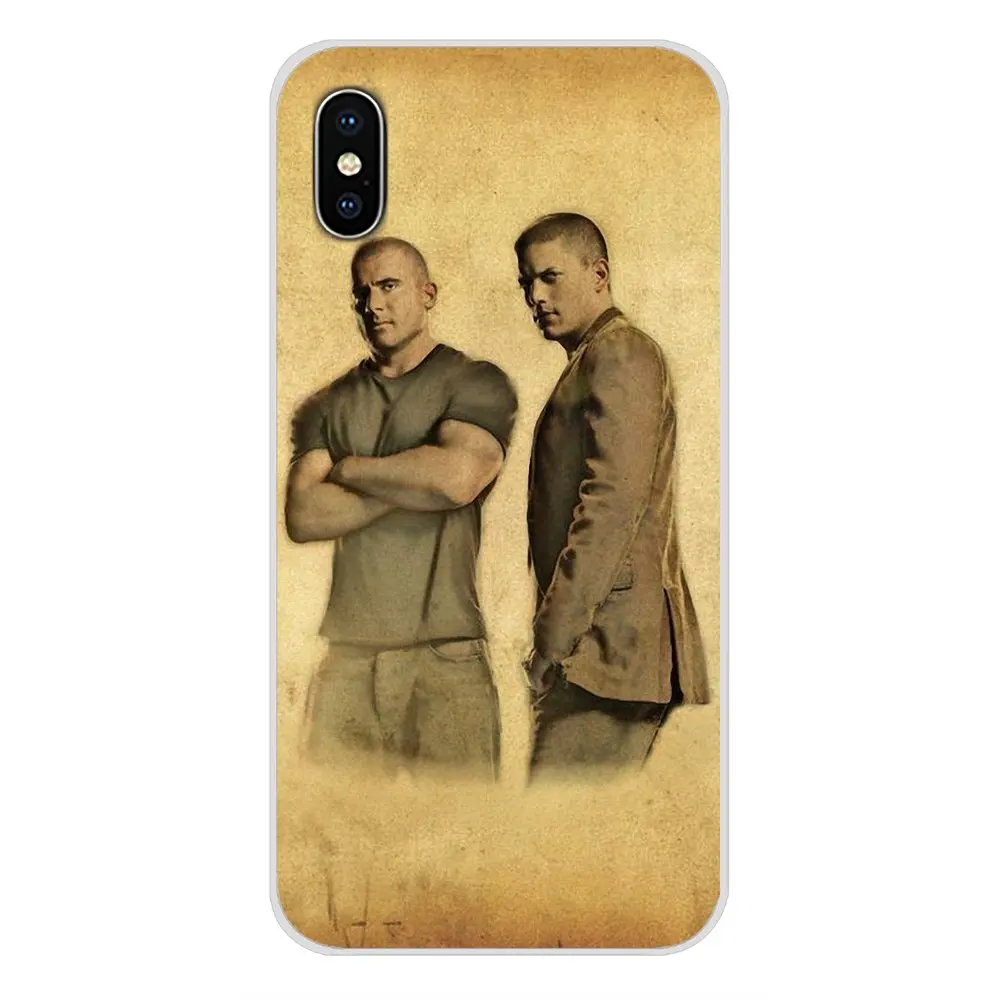Аксессуары чехлы для телефонов Чехлы Apple iPhone X XR XS MAX 4 4S 5 5S 5C SE 6 6S 7 8 Plus ipod touch Prison Break