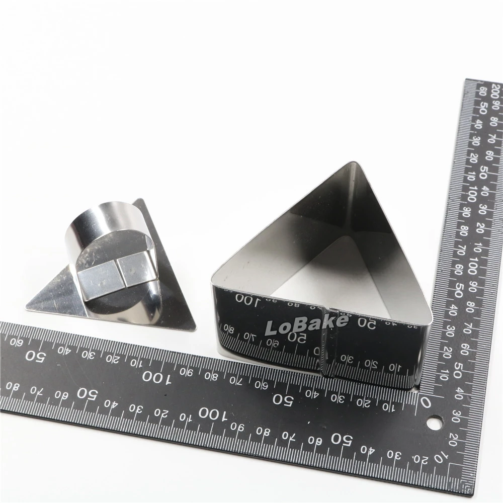 Новинка 3 дюйма высота 5 см кольцо из нержавеющей стали для мусса брикет печенья с