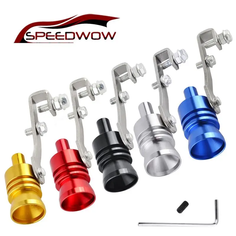 SPEEDWOW универсальный размер L турбо звук глушитель трубы свисток поддельный удар