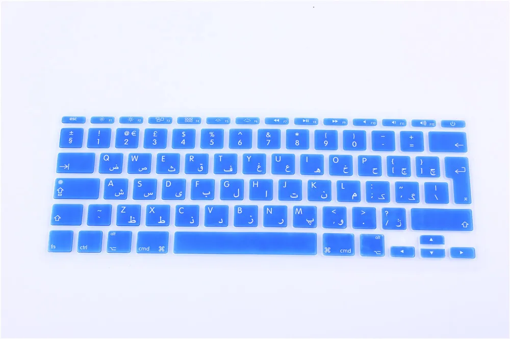 Английская Арабская буква Алфавит Мягкая силиконовая персидская клавиатура