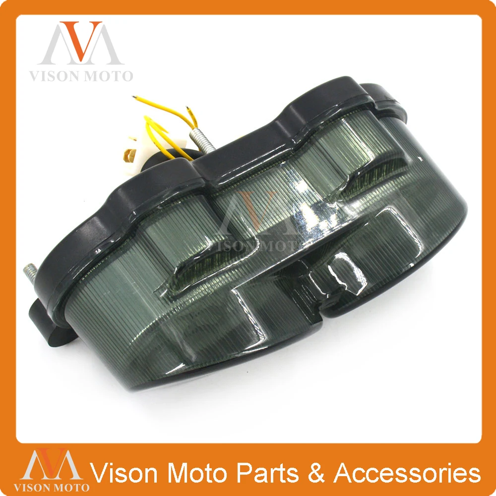 Задний фонарь для мотоцикла Светодиодный Интегрированный светильник с сигналом