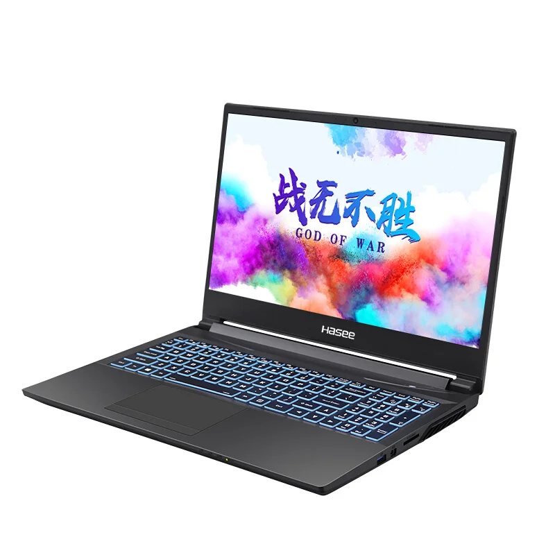 Ноутбук Hasee Z7 CT7NA для игр (Intel core I7 9750H + GTX1660Ti 6G/8G RAM/512G SSD/15 6 &quotIPS/клавиатура с