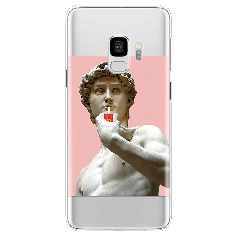 dwmdl2 Отличная арт эстетичный Мона Лиза David чехол для samsung Galaxy A70 A60 A50 A40 A51 A71 A90 A80 S11 S10 S9 S8 плюс S11e чехлы из ТПУ - Цвет: dwmdl2