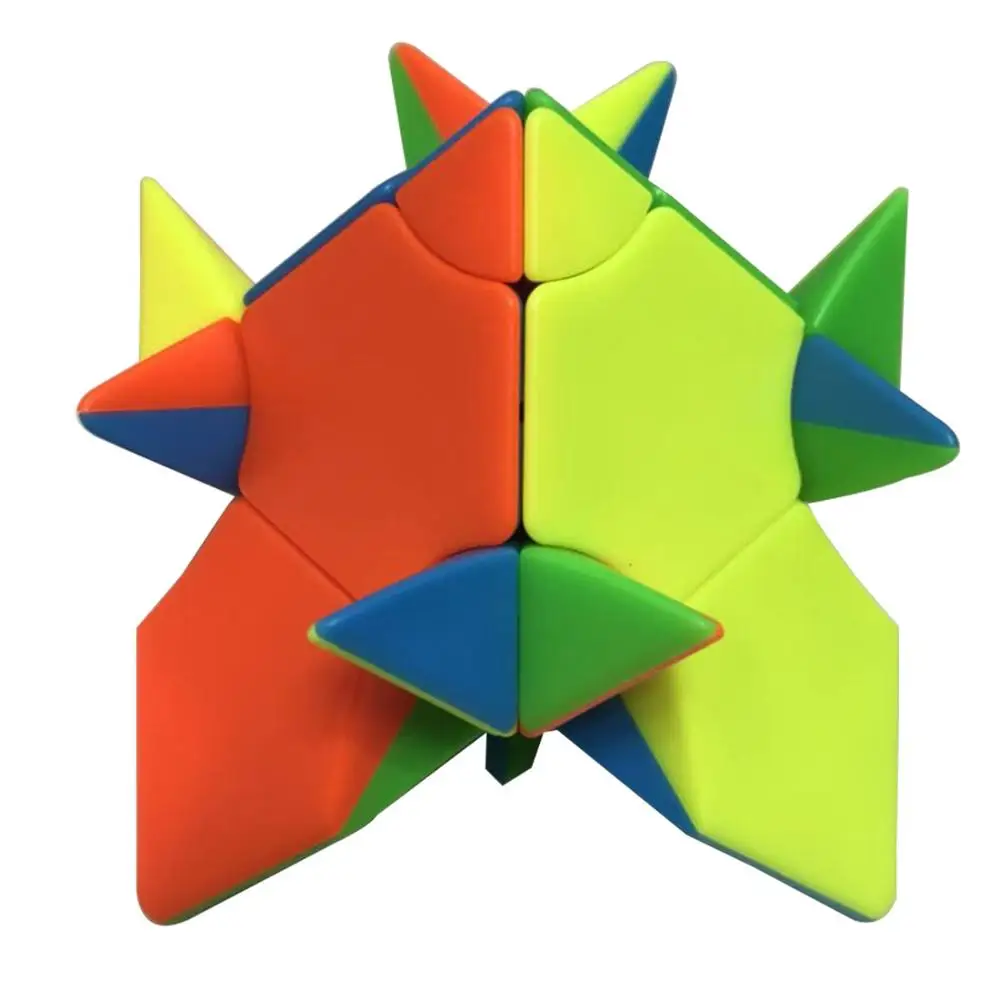 Новинка 2019 Fangshi Lim 2x2 изменяемая пирамида волшебный кубик октаhdron
