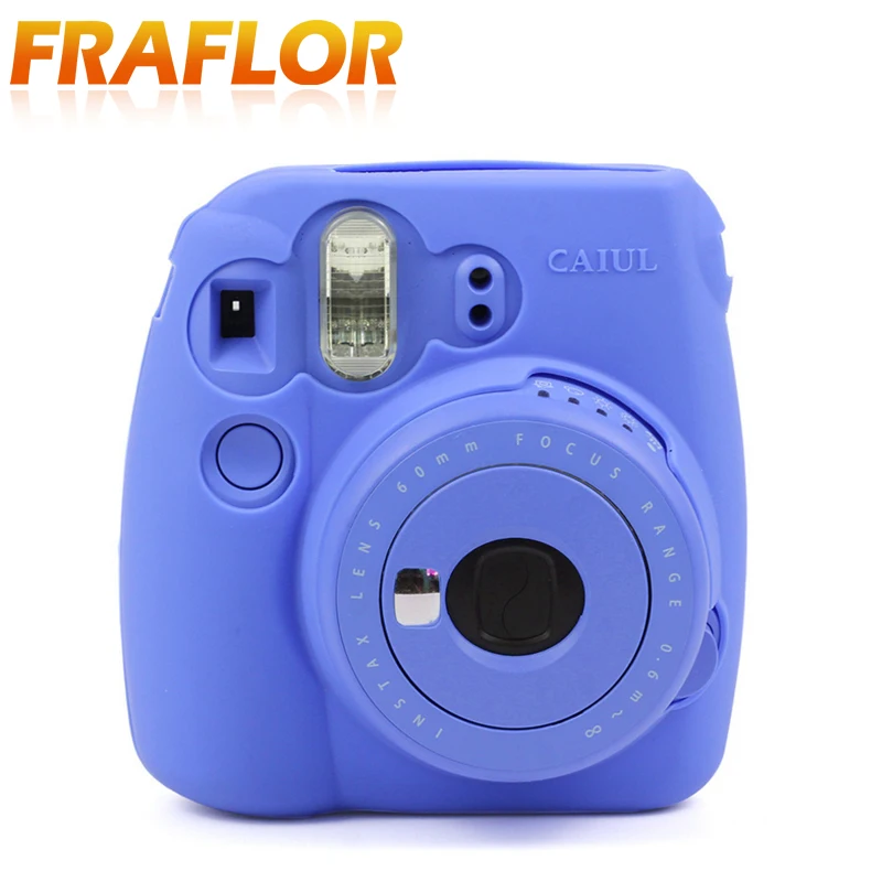 Мягкий силиконовый защитный чехол сумки чехлы для камеры подходит Polaroid Fujifilm Instax